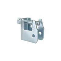 Mordaza Troquelada en Acero de 3/4" para barra de 1/4"
