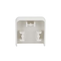 Tapa Final para Canaleta 20x20 mm Blanco