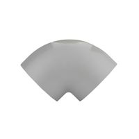 Ángulo Plano para Canaleta 60x13 mm Blanco