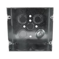 Caja Cuadrada de 4-11/16" 2-1/8" de Profundidad Entradas de 11/4"
