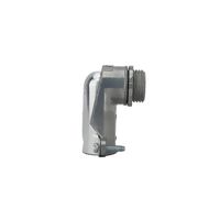 Conector Curvo para Tubo Metálico Flexible de 1/2 Pulgada