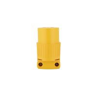 Contacto Plástico Aterrizado 15A 127V con Abrazadera