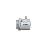 Conector de Acero Galvanizado para Tubo EMT de 1 1/4" con Tornillo