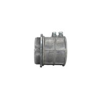 Conector de Acero Galvanizado para Tubo EMT de 2" con Tornillo