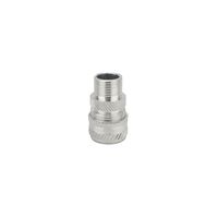 Conector Glándula Aluminio Macho de 1/2" Entrada de Cable de 1/4" a 3/8"