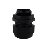 Conector Glándula Nylon Color Negro de 1"