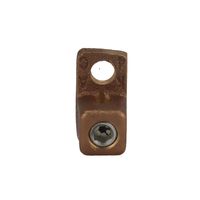 Zapata Terminal de Cobre 1 Orificio para Calibre 14A 4 AWG