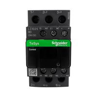 Contactor TeSysD 3P (3NA) – AC-3 <= 440Vca 25A – Tensión de bobina 24Vcd