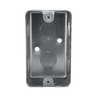 Caja Chalupa Galvanizada de 1/2 Pulgadas