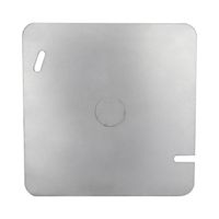 Tapa para Caja Cuadrada Galvanizada de 1 1/4 de Pulgada