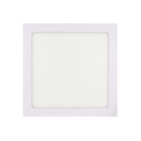 Luminaria Led para Techo Cuadrada de Empotrar 6500K 12W 840 Lm