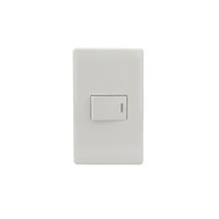 Placa Línea Italia con Apagador Sencillo 127V