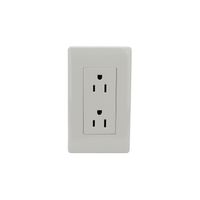 Placa Línea Italia con Contacto Doble 127V