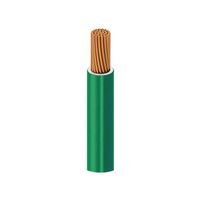 Cable de Cobre Calibre 14 Tipo THW-LS Color Verde 100 m