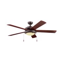 Ventilador de Techo Vendaval 52" Aspas Maple Chocolate