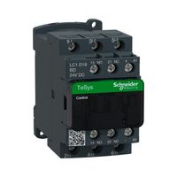 Contactor TeSysD 3P 440Vca 18A Tensión de Bobina 24Vcd