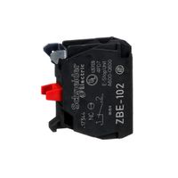Bloque de contacto Harmony de tipo 1 NC para botones de 22 mm con montaje frontal, IP20