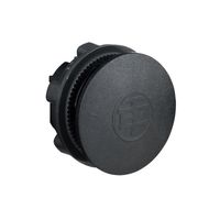 Enchufe de obturación redondo para unidades Ø 22 mm - negro - juego de 10