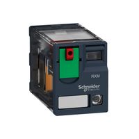 Relevador enchufable miniatura - Zelio RXM 2 C/O 24 V AC 12 A con LED