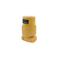 Contacto Industrial Aterrizado de Plástico 15A 127V