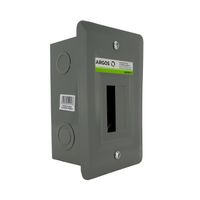 Centro de Carga AQOD 50A 2F 3H para 2 Unidades Nema 1 Empotrar