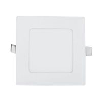 Luminaria Led para Techo Cuadrada de Empotrar 2700K 6W 420 Lm