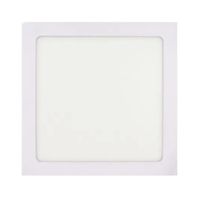 Luminaria Led para Techo Cuadrada de Empotrar 6500K 12W 840 Lm