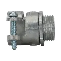 Conector Recto de 1 1/2 de Pulgada para Tubería Flexible Metálica Argos