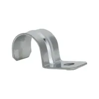 Abrazadera Tipo Uña Argos 3/4 pulg para Tubo Rígido, Acero al Carbón Galvanizado