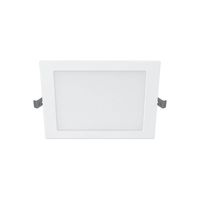 Luminario LED Empotrable Cuadrado Philips DL252, 12W, 6500K, Corte de 6 Pulgadas