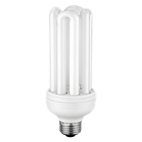 Lámpara Fluorescente Compacta Autobalastrada, 36W, 4U, Luz Blanca