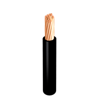 Cable de Cobre Argos THHW-LS, Calibre 1/0 AWG, Negro (Fase), Rollo de 100 m
