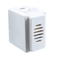 Zumbador Modular Schneider Electric Duna, 10A, 127V, Blanco