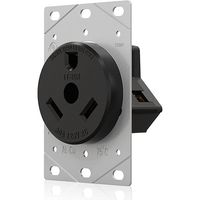 Contacto Fijo Leviton de Media Vuelta, 30A, 125V, NEMA L5-30R, 2P 3H