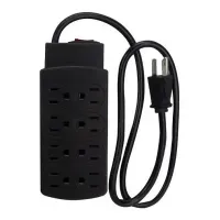 Multicontacto Sanelec de 8 Contactos con Supresor de Picos, 15A