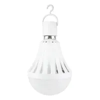 Foco LED de Emergencia Sanelec, Recargable, 9W, Luz Fría, Base E26