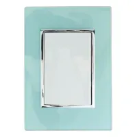 Placa Armada Sanelec Venecia Aqua, 1 Apagador de Escalera (3 Vías), Uso Exterior, IP54