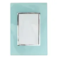 Placa Armada Sanelec Venecia Aqua, 1 Apagador Sencillo, Uso Exterior, IP54