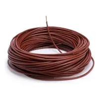 Cable Automotriz Flexible Argos, Calibre 16 AWG, Café, Rollo 100 m