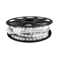 Manguera LED Redonda TLapps 25 Metros Luz Blanca Fría IP65