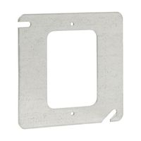 Tapa Plana de Acero Crouse Hinds 4x4 para 1 Dispositivo