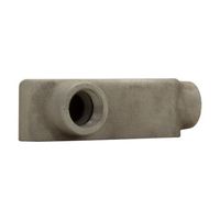 Cuerpo Condulet Crouse Hinds Domex Tipo LL de Aluminio 1 1/2 pulg