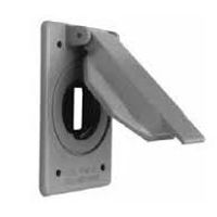 Tapa Intemperie Feraloy Crouse-Hinds (Eaton) p/ Contacto Dúplex