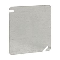 Tapa Plana Ciega de Acero Crouse-Hinds (Eaton) 4x4 pulg